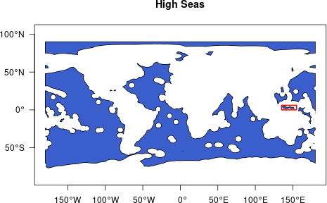 Map of the High Seas