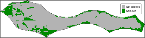 Prioritization solution for the Pacific High Seas area.